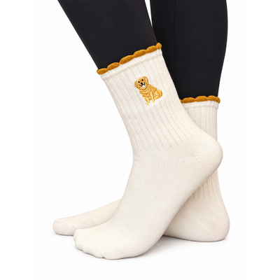 Golden Retriever Grip Sock