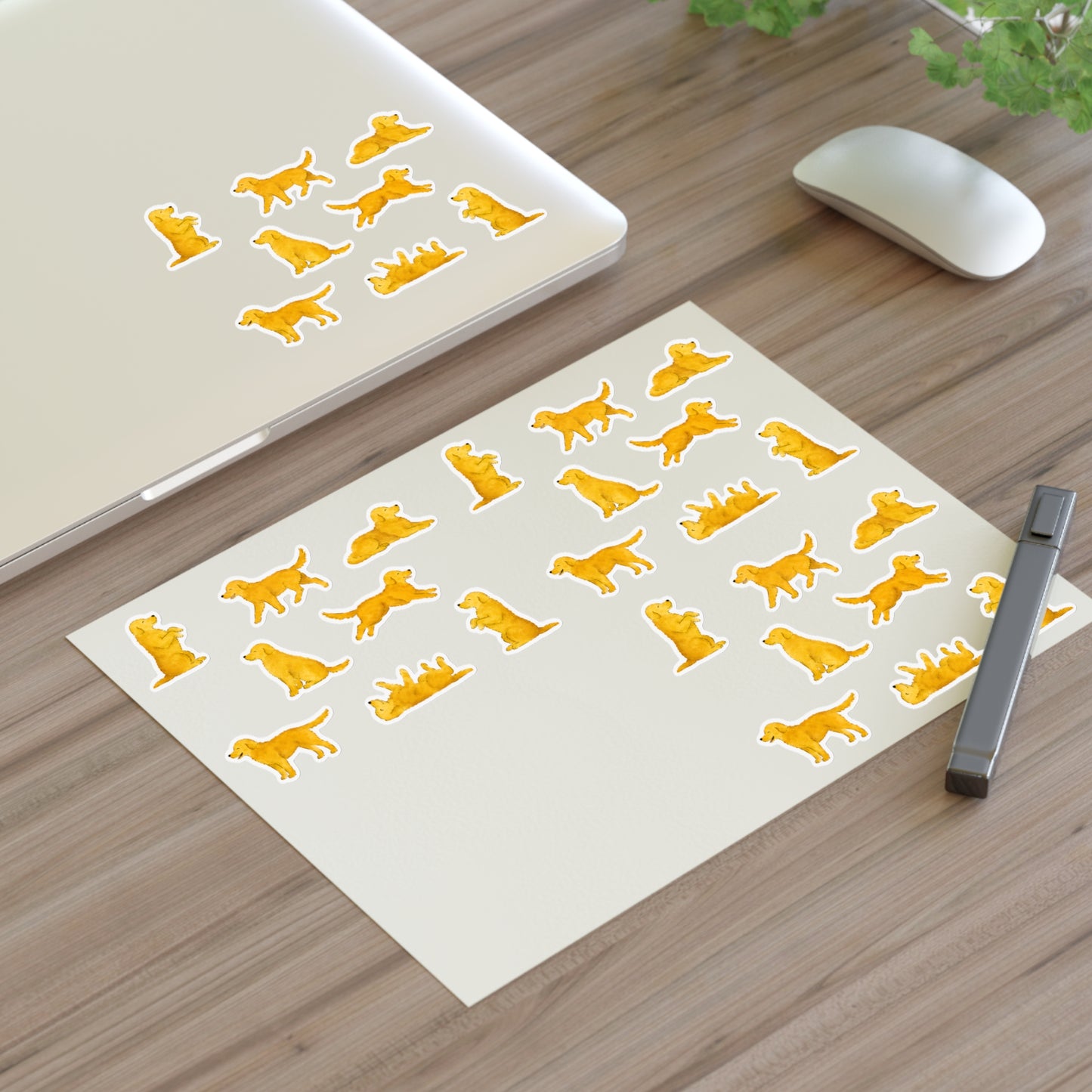 Classic Golden Retriever Sticker Sheet