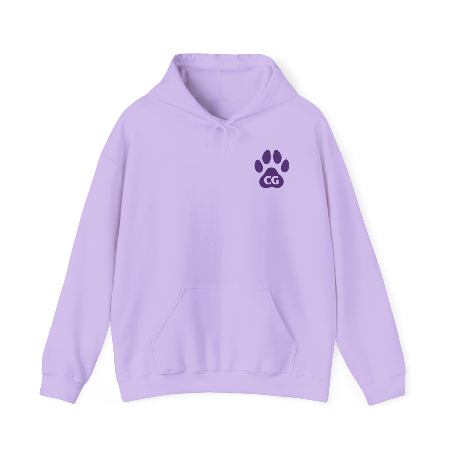 Camp Goldie Cream Puppy Bow Hoodie