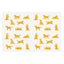 Classic Golden Retriever Sticker Sheet