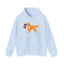 Classic Golden Retriever Flag Hoodie