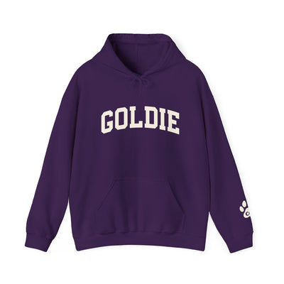 Cream Goldie Varsity Hoodie