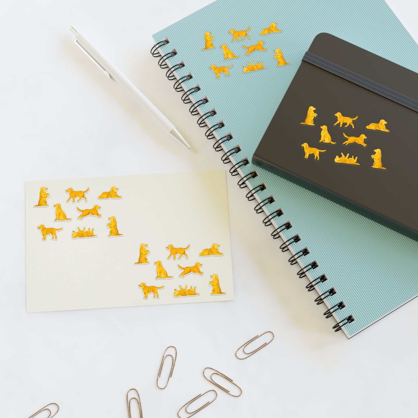 Classic Golden Retriever Sticker Sheet
