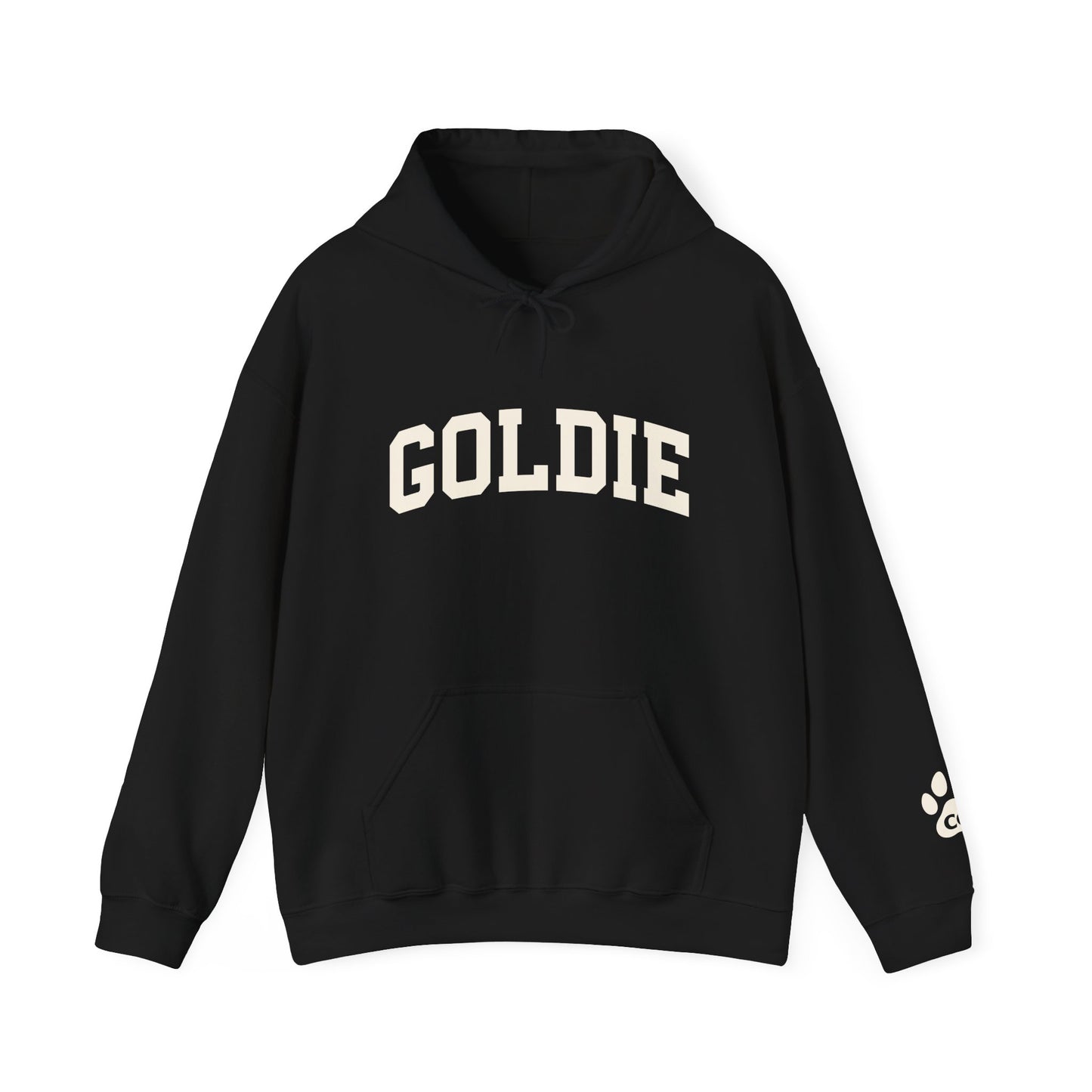 Cream Goldie Varsity Hoodie