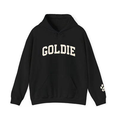 Cream Goldie Varsity Hoodie