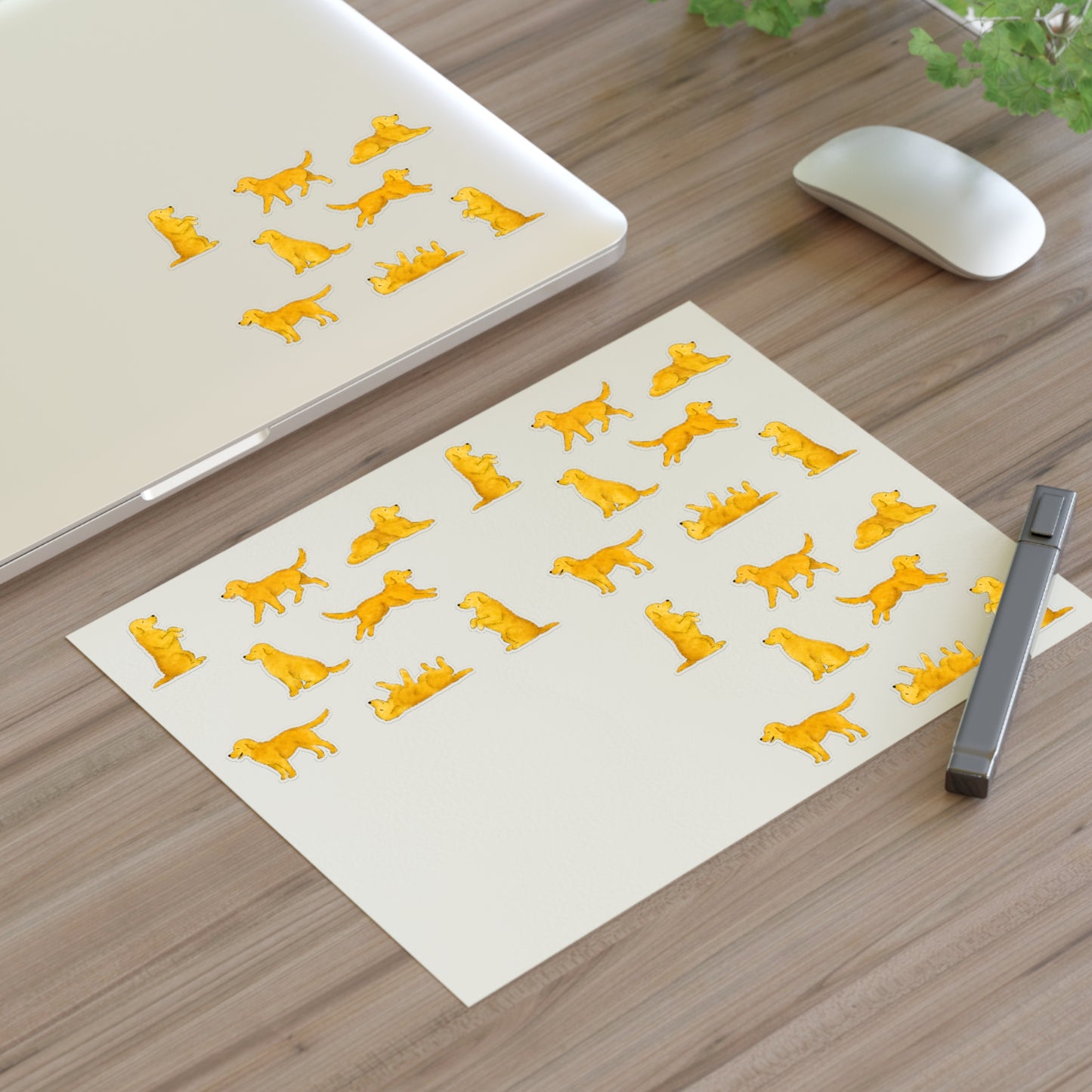 Classic Golden Retriever Sticker Sheet