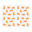 Red Golden Retriever Sticker Sheet