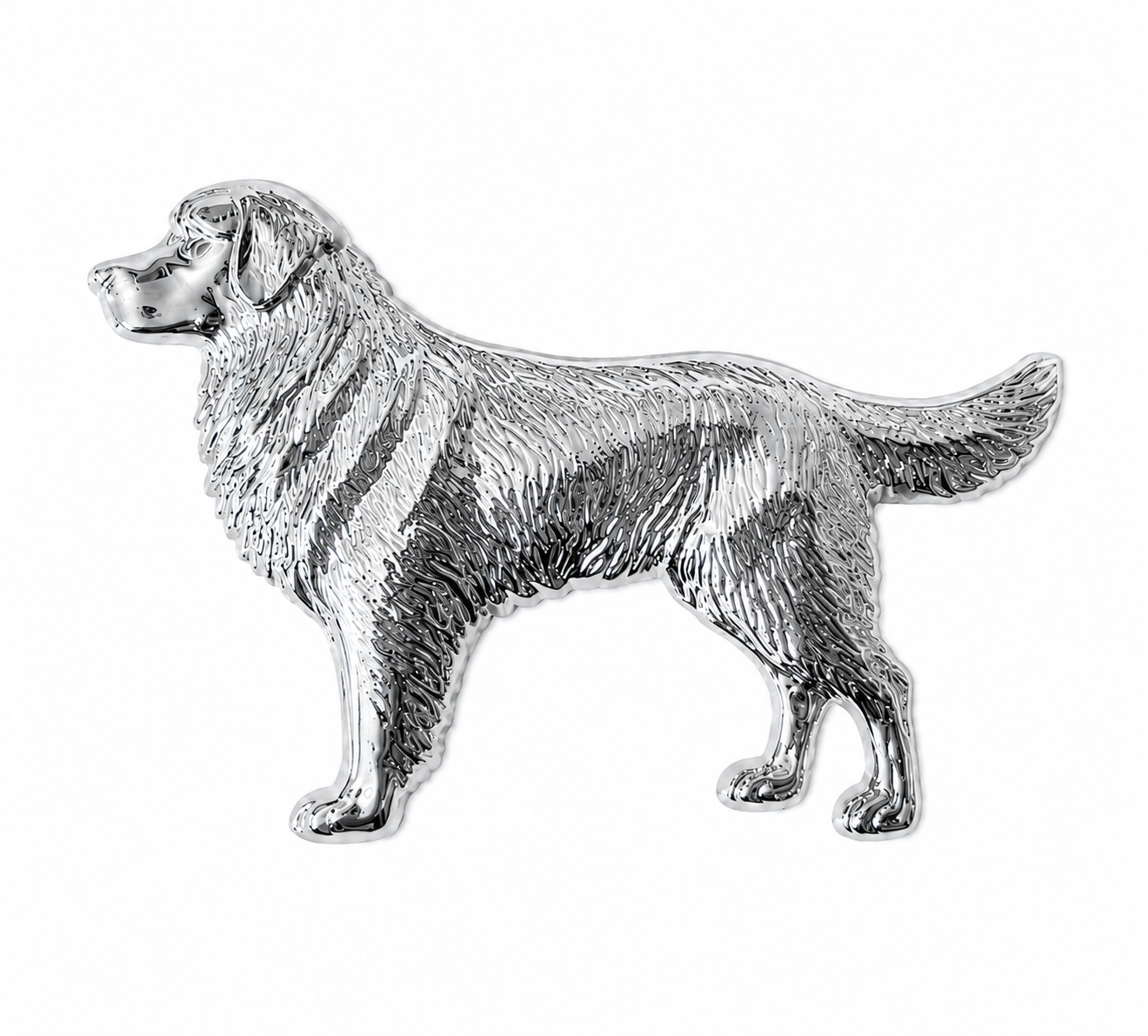 Golden Retriever Car Decal