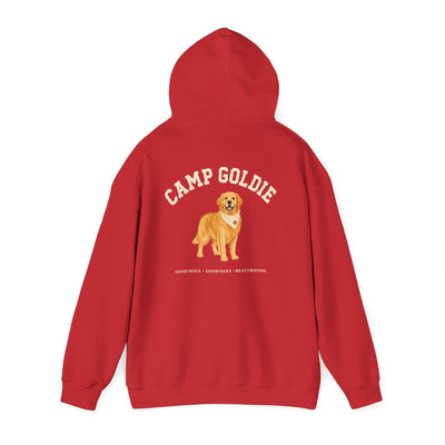 Camp Goldie Varsity Classic Golden Retriever Hoodie