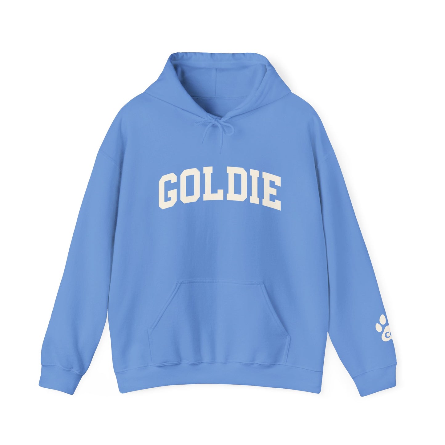 Cream Goldie Varsity Hoodie