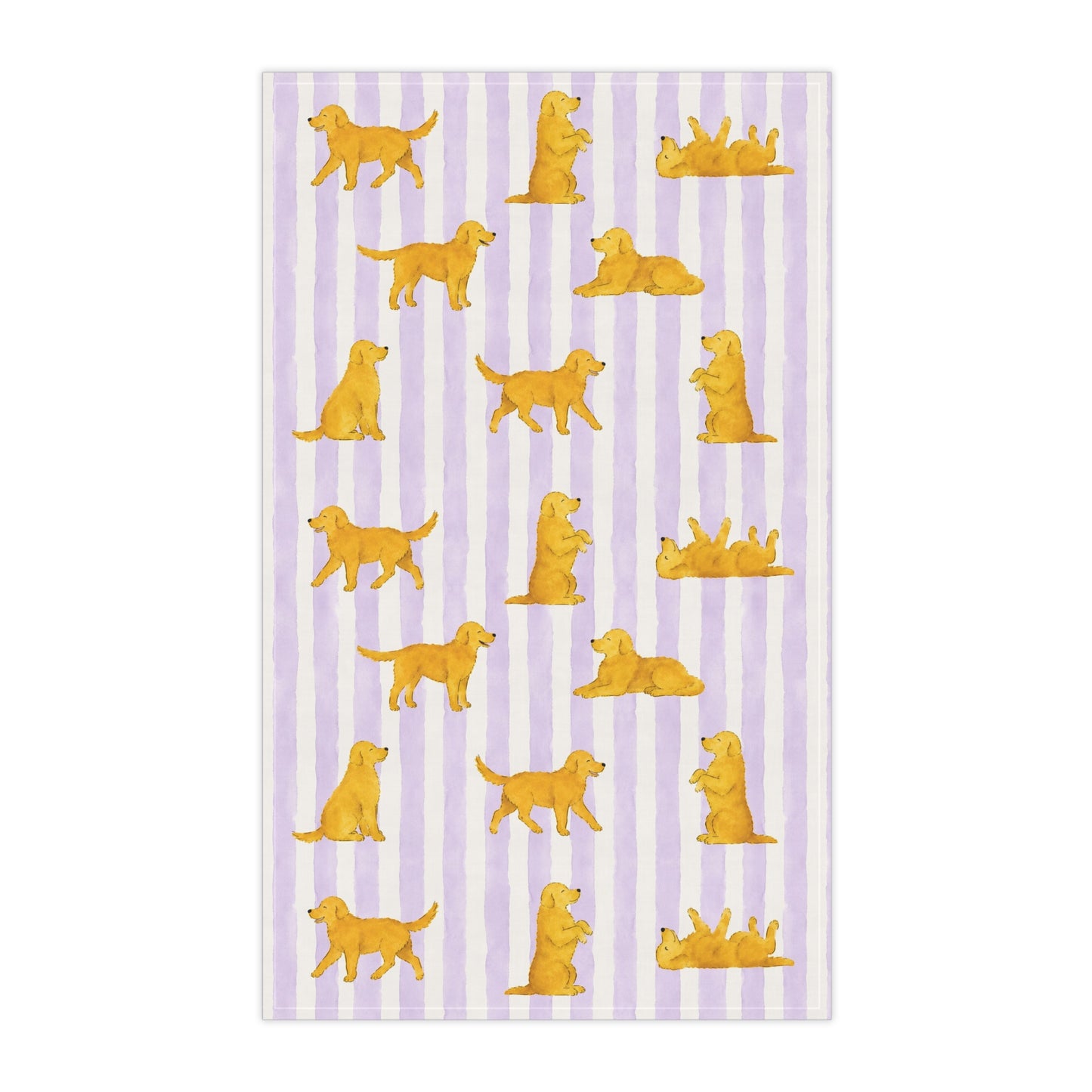 Golden Retriever Tea Towel