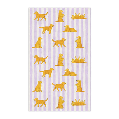 Golden Retriever Tea Towel