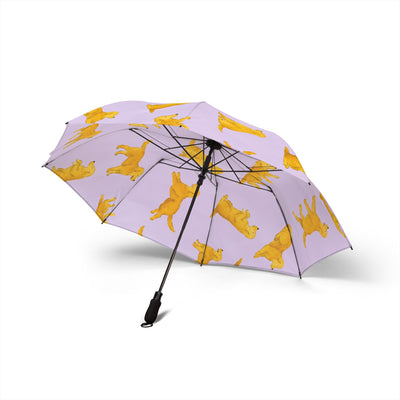 Classic Golden Retriever Compact Umbrella