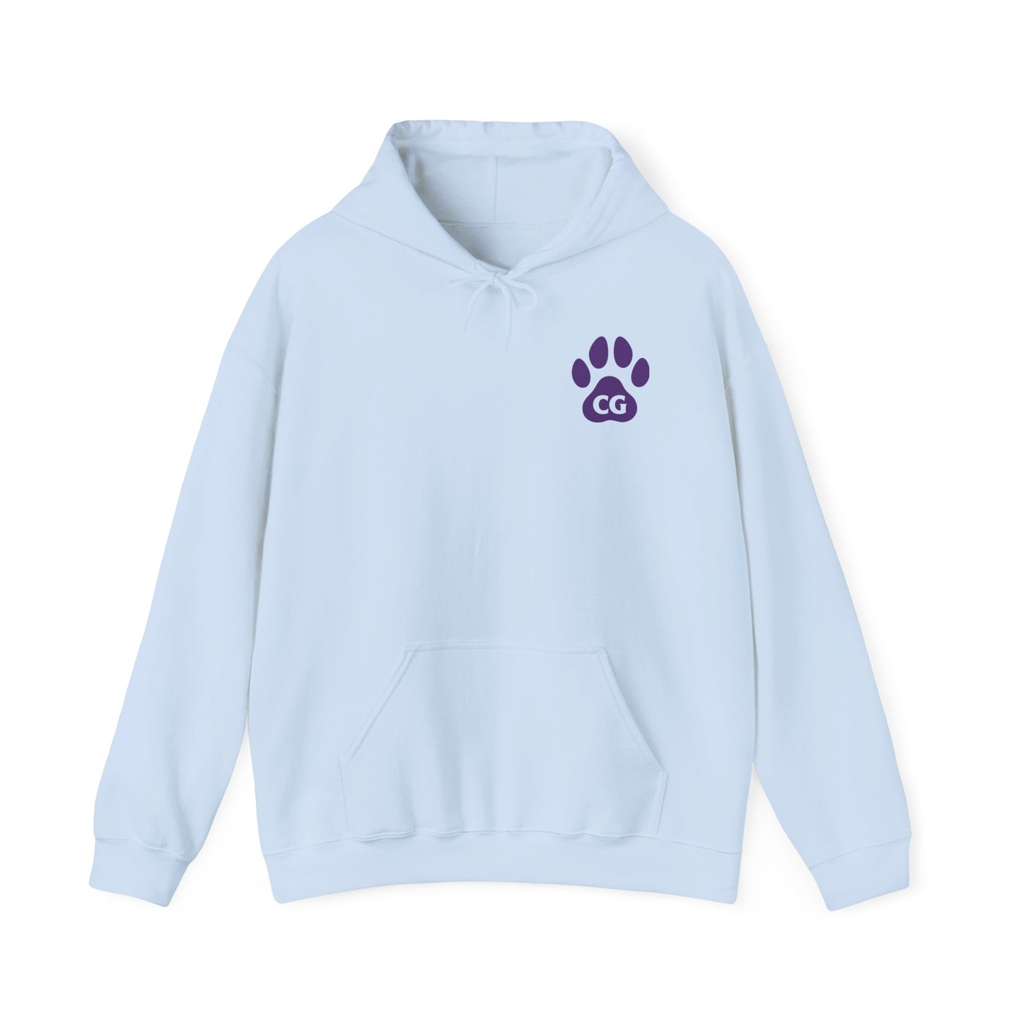 Camp Goldie Cream Puppy Bow Hoodie