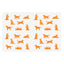 Red Golden Retriever Sticker Sheet
